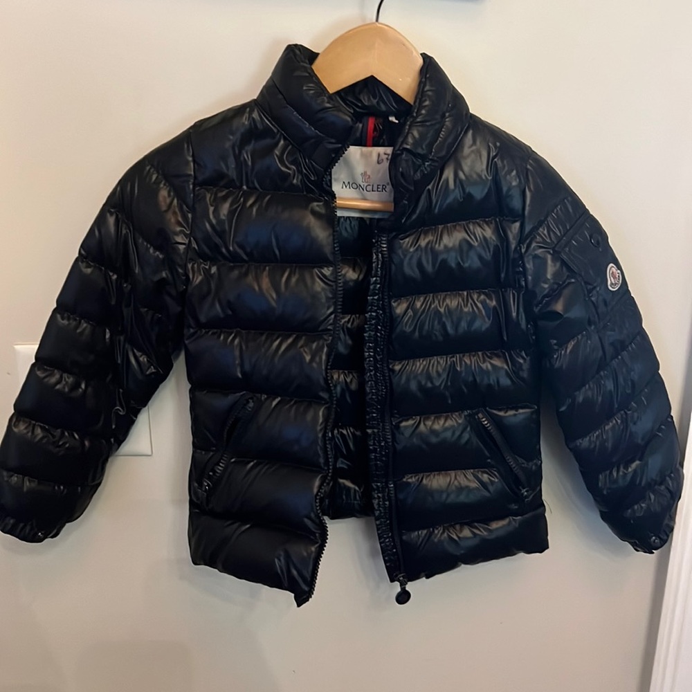 Moncler Black Kids Puffer Jacket